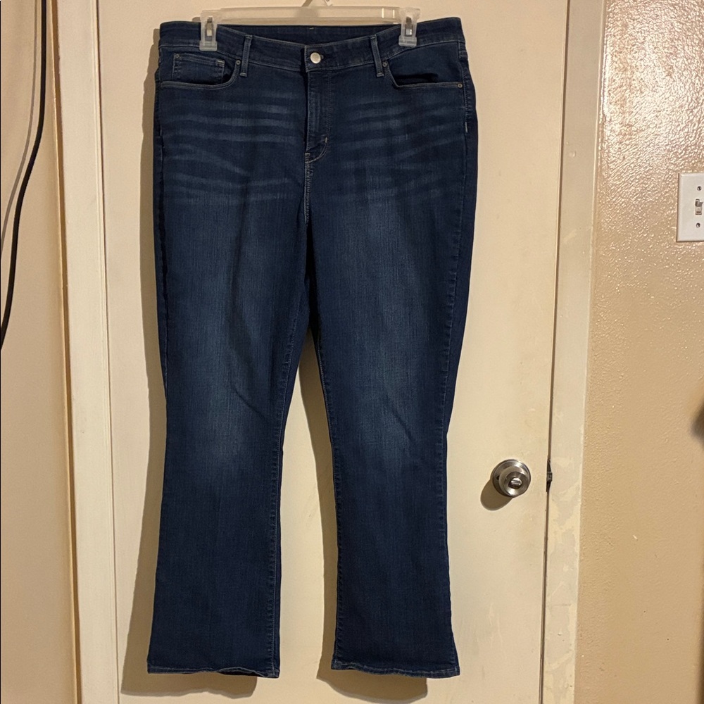 Signature by Levi Strauss Dark Blue Straight Leg Jeans